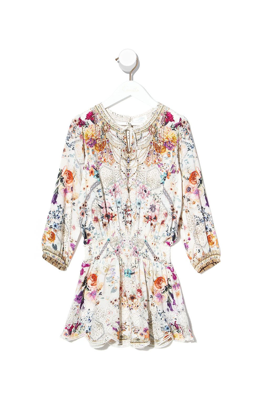 KIDS RELAXED SHIRRED WAIST DRESS 4-10 SEW IN LOVE