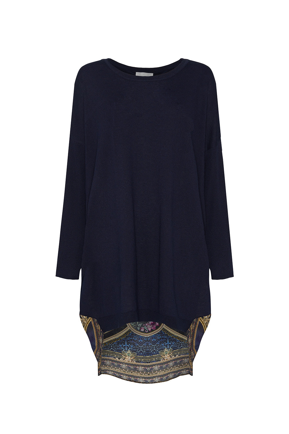 LONG SLEEVE JUMPER WITH PRINT BACK FIELDS OF TREASURE