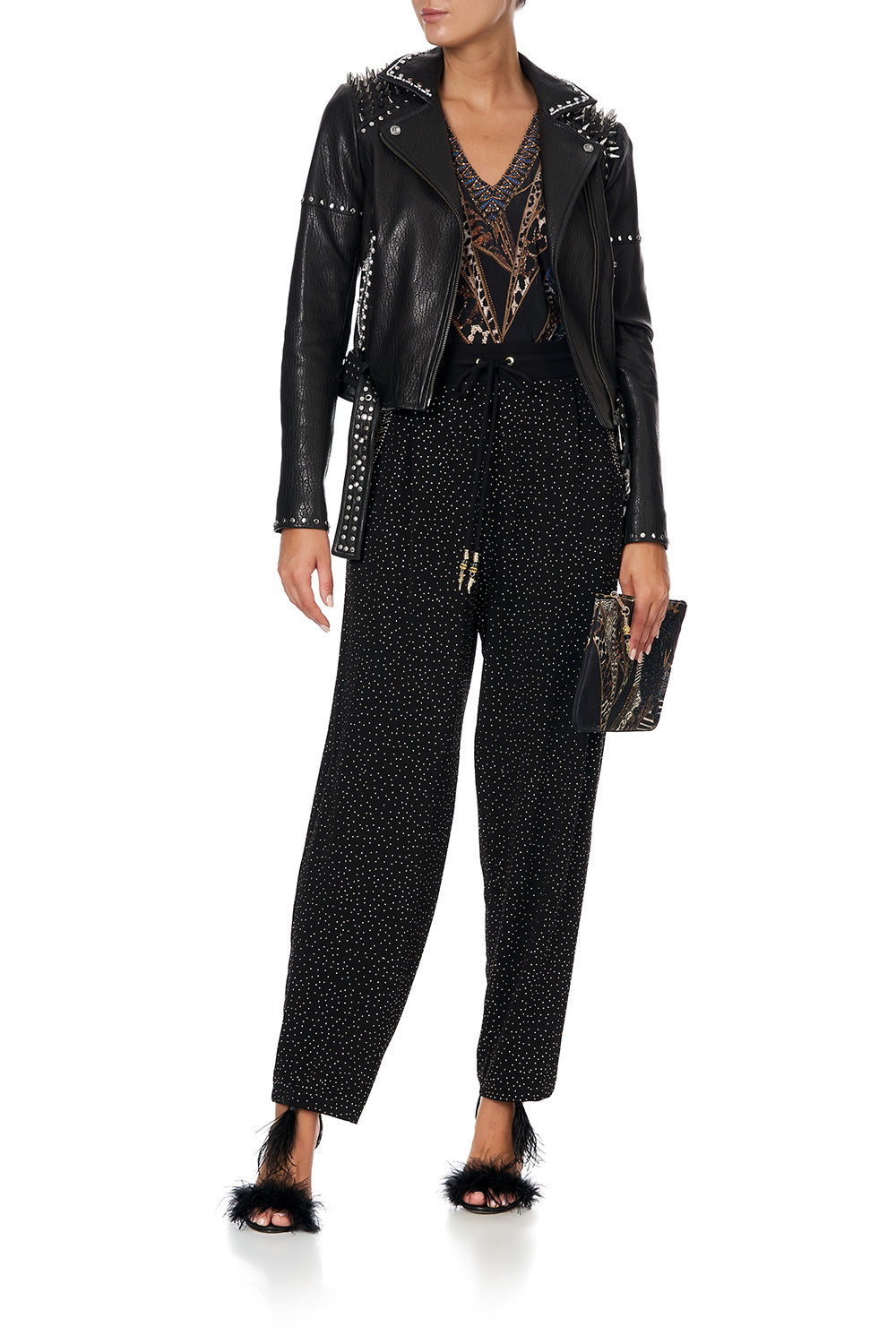 DRAWCORD RELAXED PANT LADY STARDUST