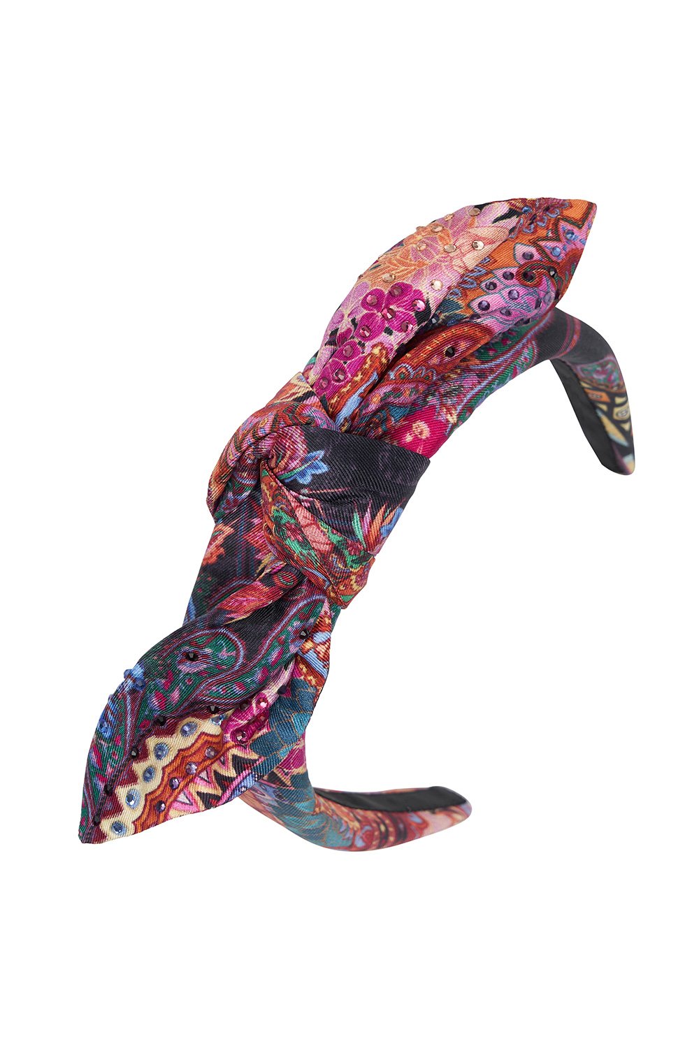 HEADBAND WITH KNOT SWINGING SIXTIES