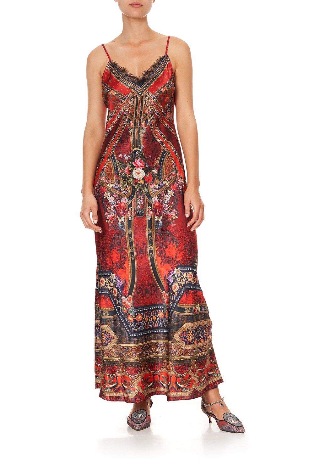 SLIP MAXI DRESS STORIES OF A STATION