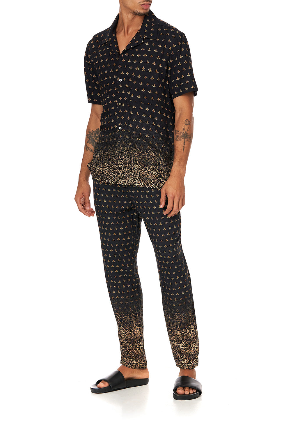 SHORT SLEEVE CAMP COLLARED SHIRT ABINGDON PALACE