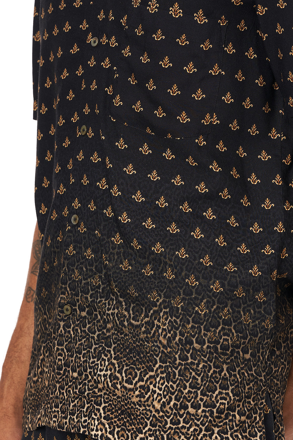 SHORT SLEEVE CAMP COLLARED SHIRT ABINGDON PALACE