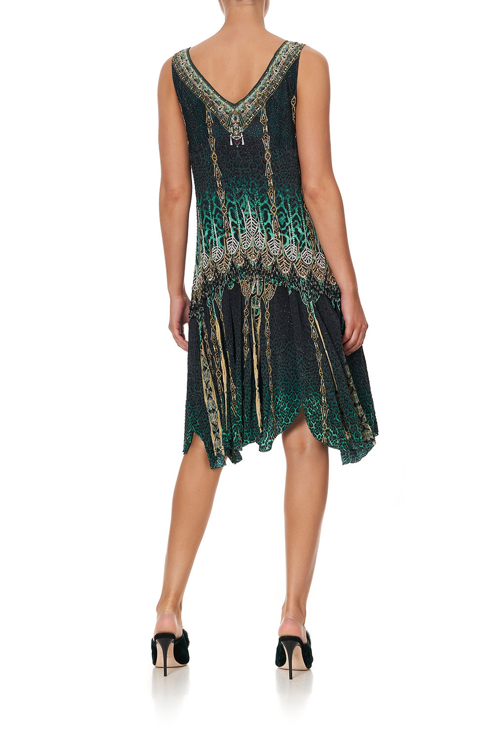 DROPPED WAIST PANELLED DRESS FITZGERALDS FLAPPER