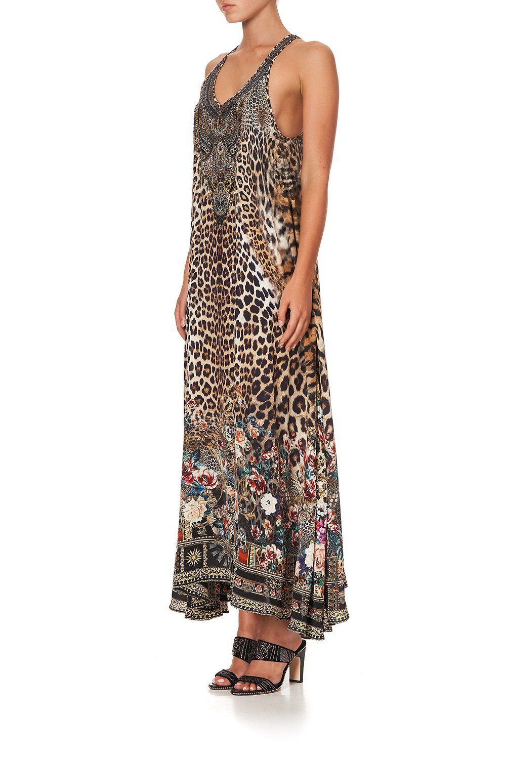 V NECK RACERBACK DRESS CALL OF THE CATHEDRAL