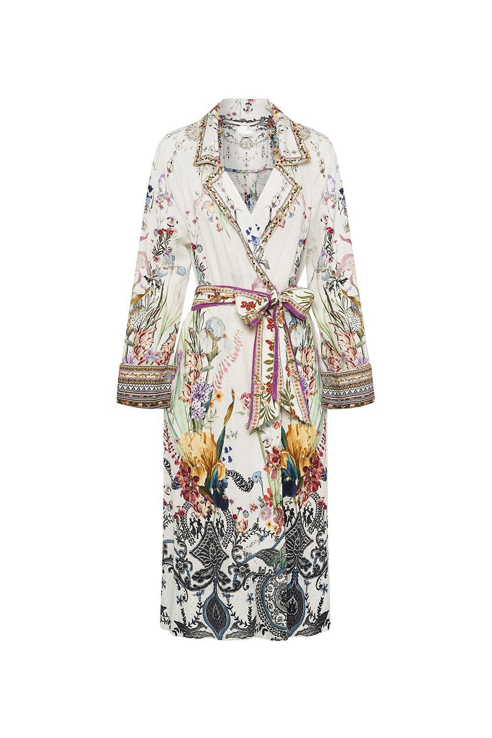 SOFT TRENCH WITH FRENCH CUFF TRUE ROMANCE