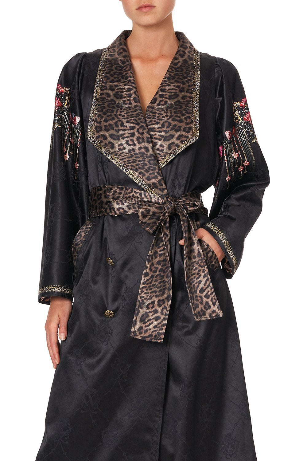 COAT WITH VEST DETAIL GOTHIC GODDESS