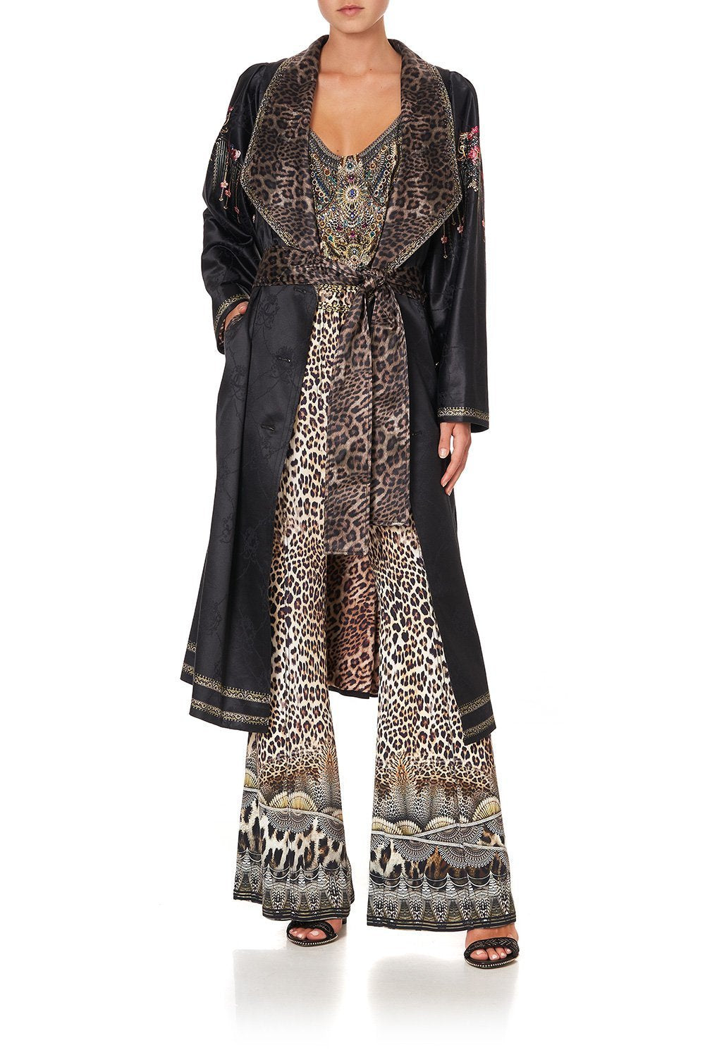 COAT WITH VEST DETAIL GOTHIC GODDESS