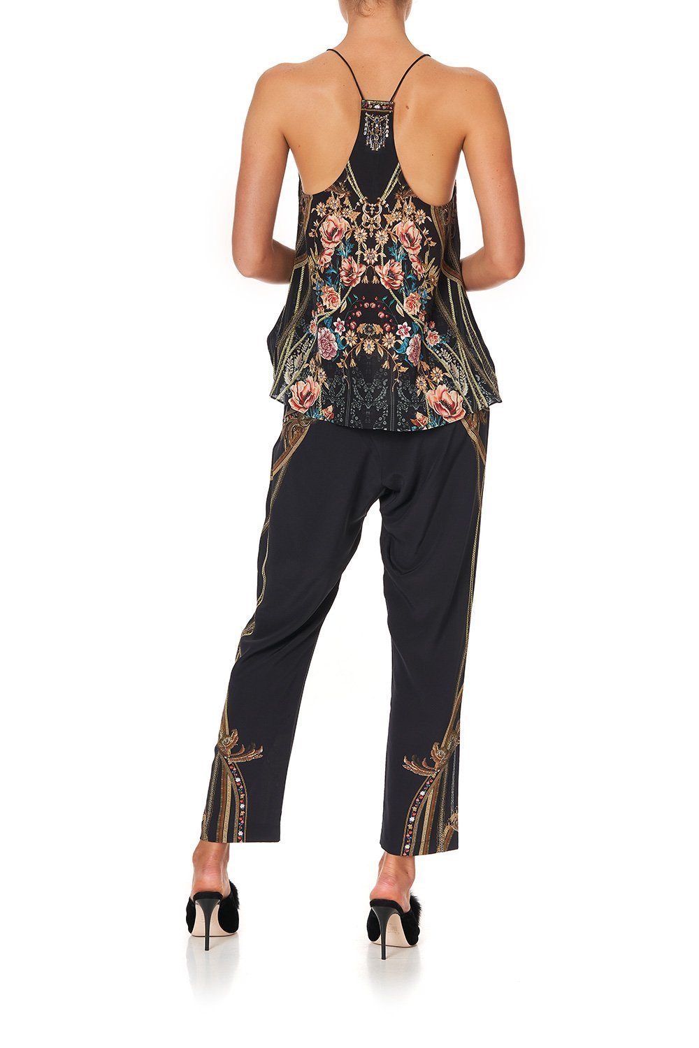 T BACK SHOESTRING TOP BELLE OF THE BAROQUE