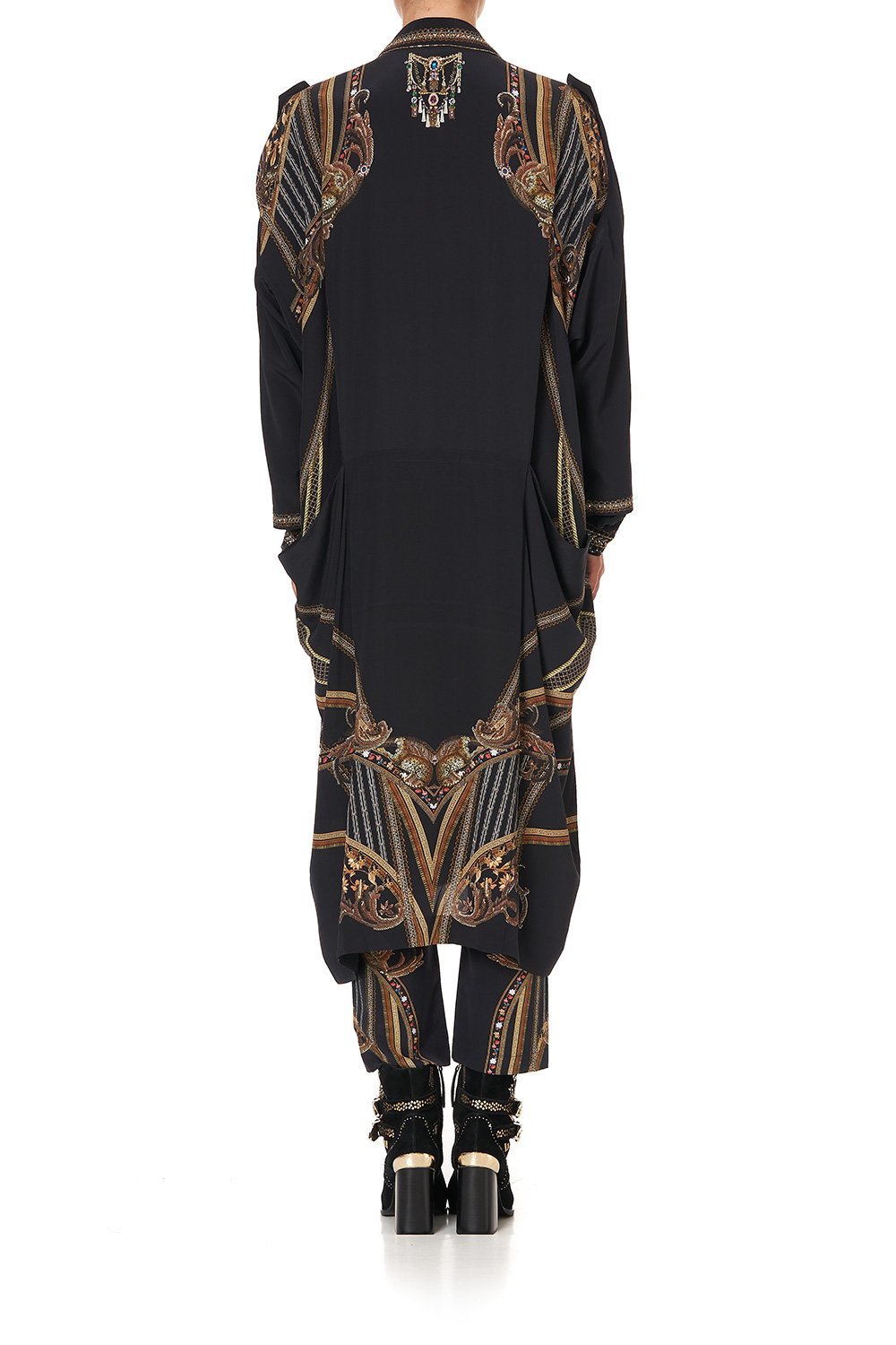 RELAXED PANEL COAT BELLE OF THE BAROQUE