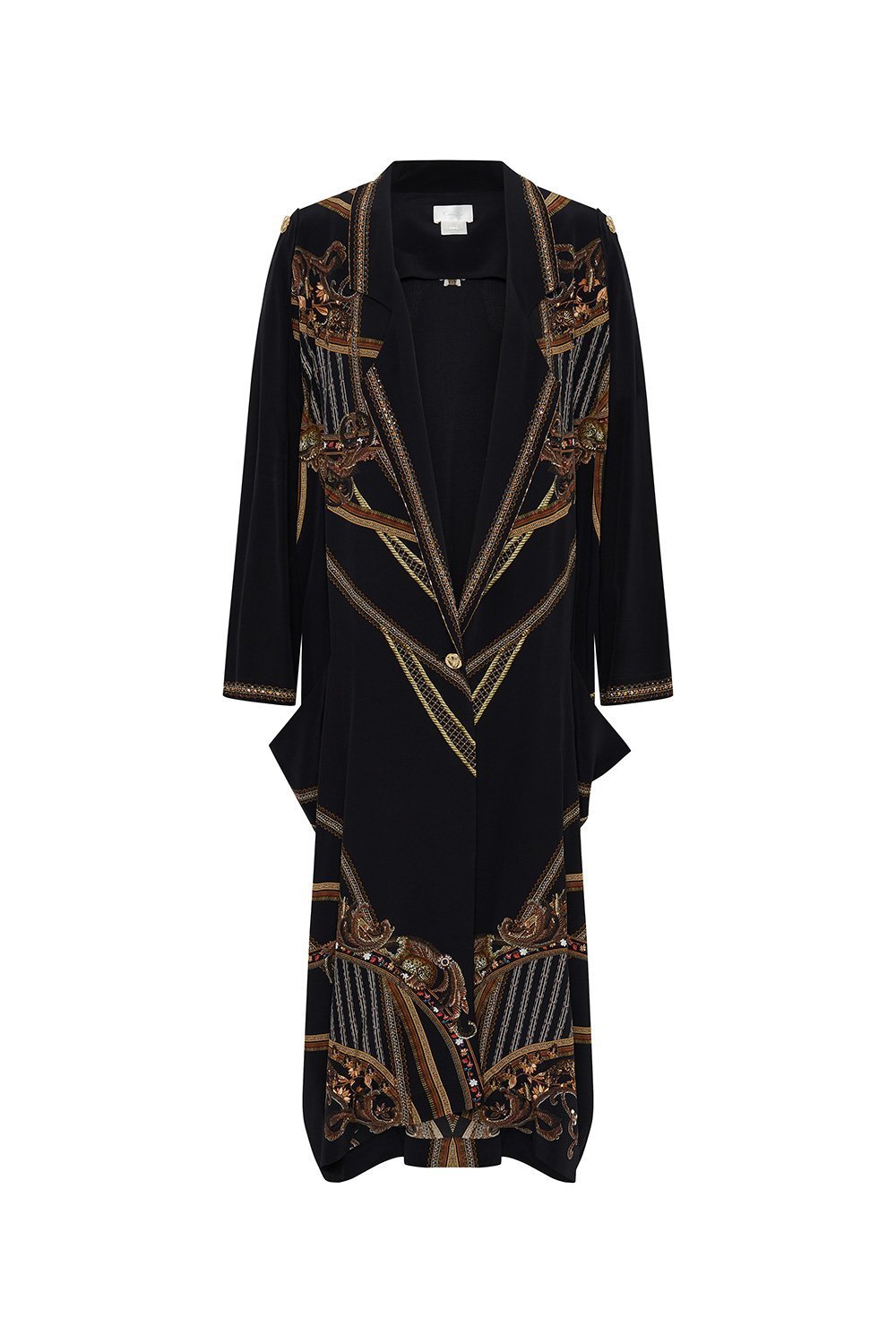 RELAXED PANEL COAT BELLE OF THE BAROQUE