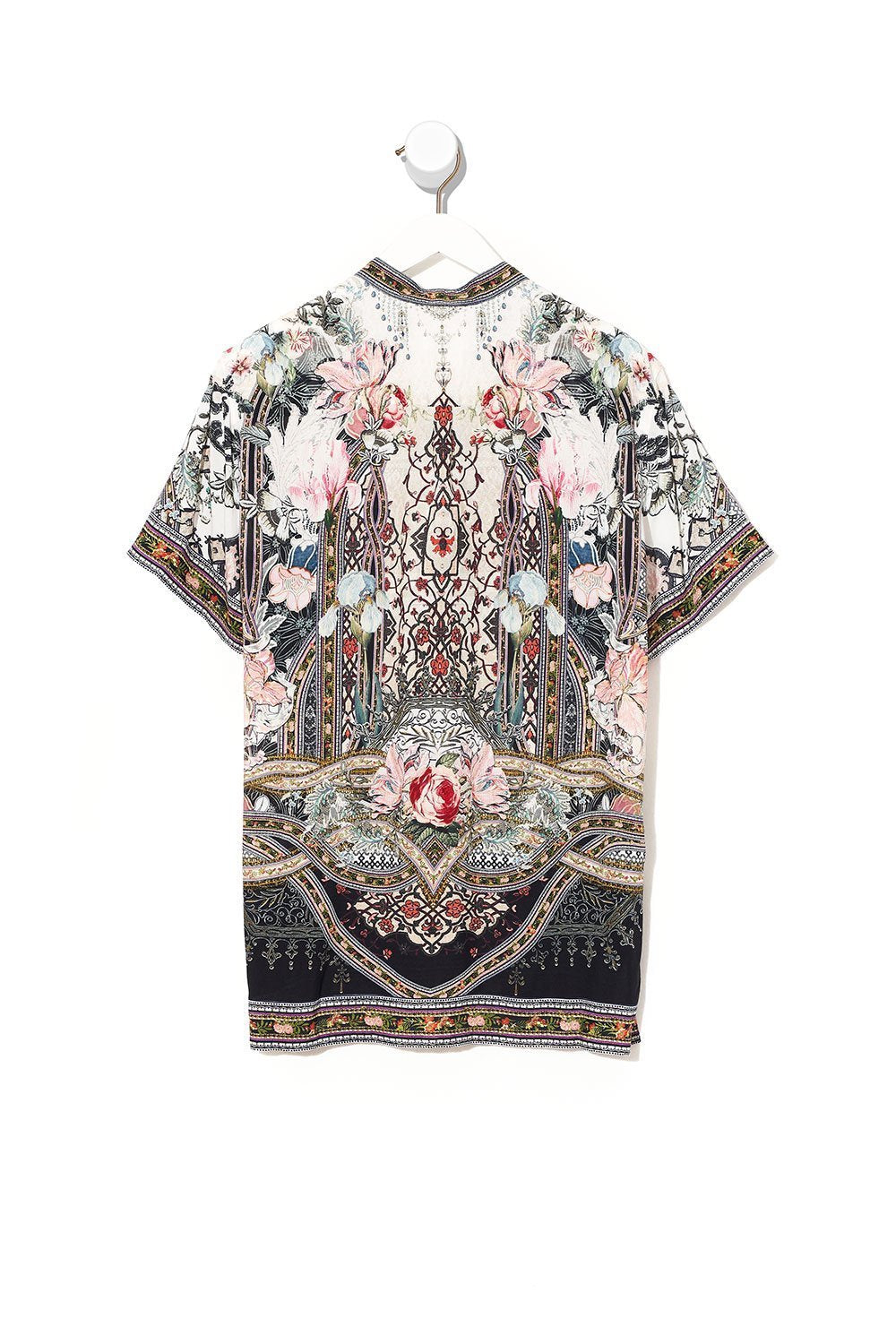 SHORT SLEEVE MANDARIN SHIRT ROMANCE IS BORN