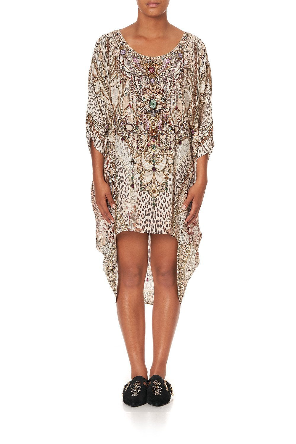 SCOOP BACK HEM DRESS ALL IS NOUVEAU