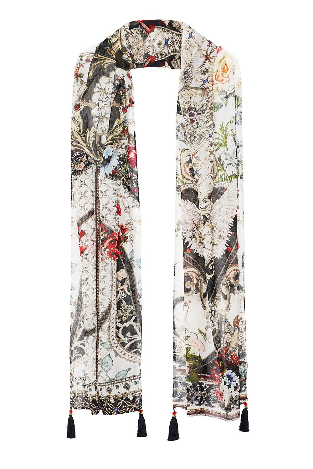 LONG SCARF SHAKESPEARES GARDEN