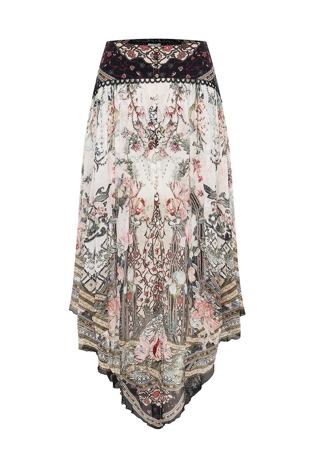 SHAPED WAIST SKIRT ROMANCE IS BORN