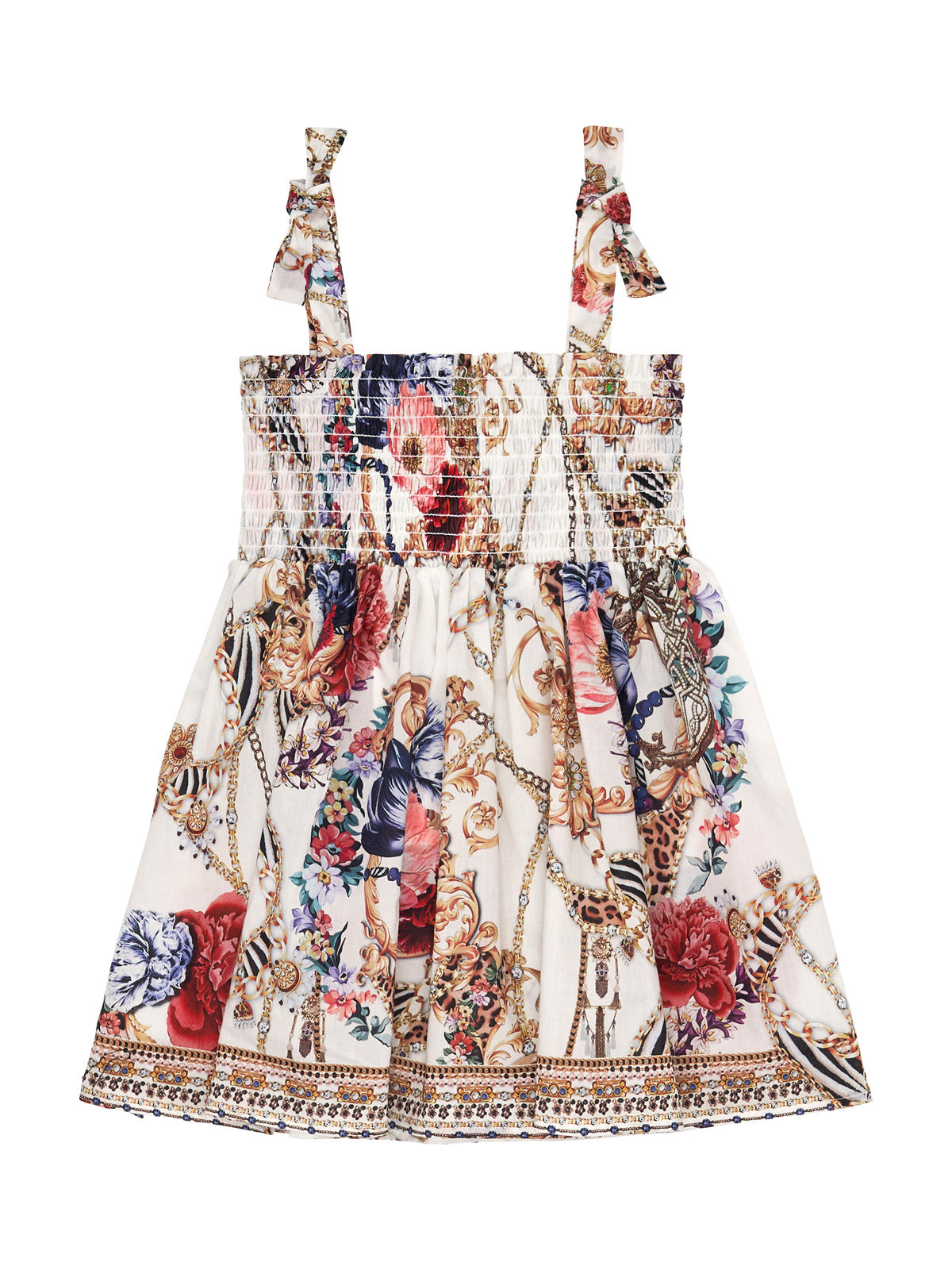 BABIES SHIRRED DRESS REIGN SUPREME