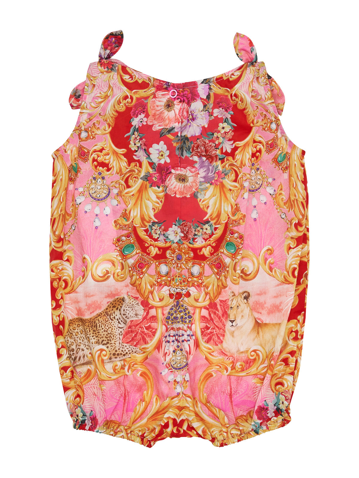 BABIES TIE SHOULDER ONESIE DIARIES OF A DIVA