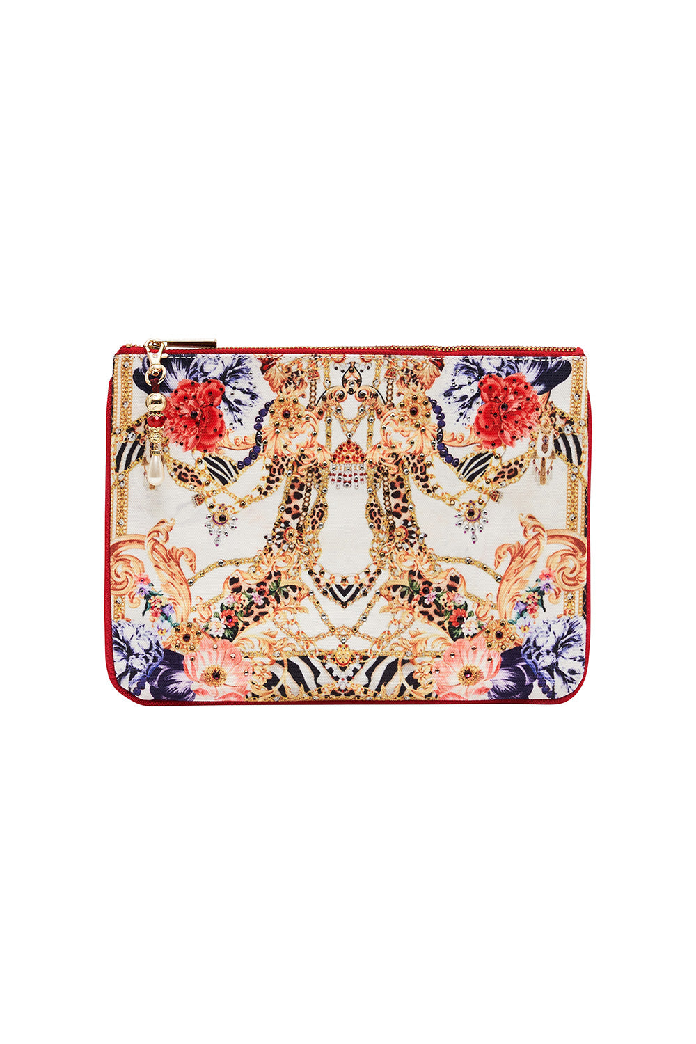 SMALL CANVAS CLUTCH REIGN SUPREME