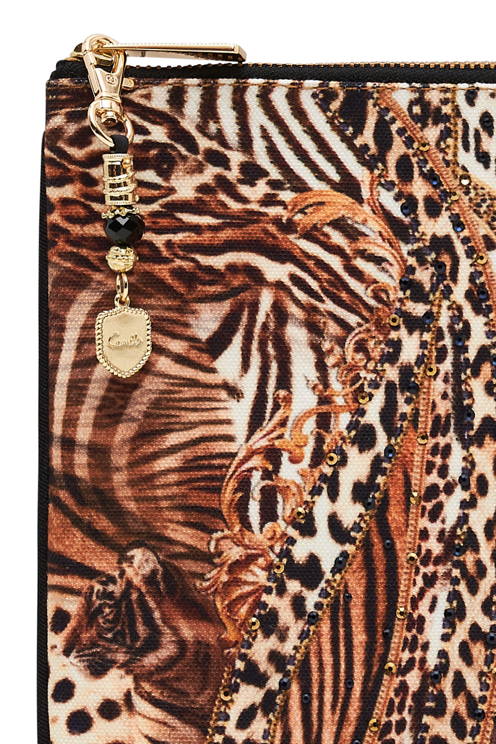 SMALL CANVAS CLUTCH BERKELEY ST AFTER DARK