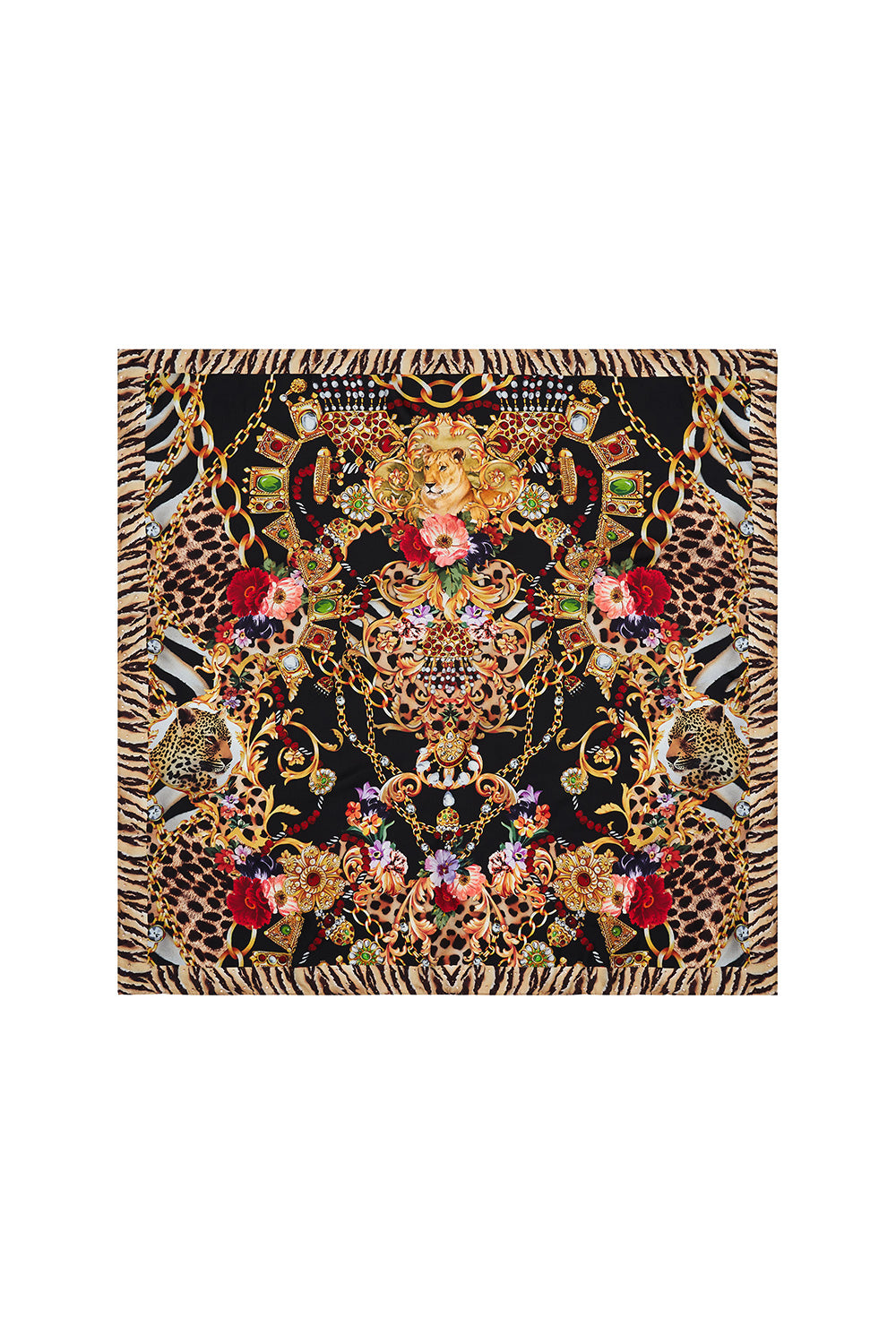 LARGE SQUARE SCARF A NIGHT IN THE 90S