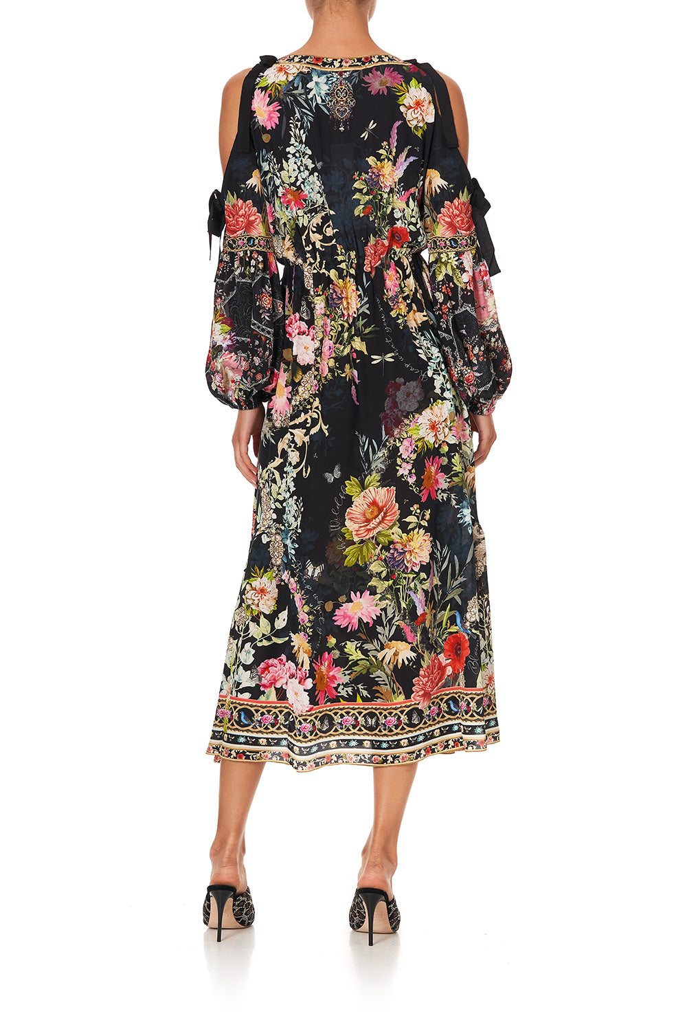 SPLIT SLEEVE WRAP DRESS HAMPTON HIVE