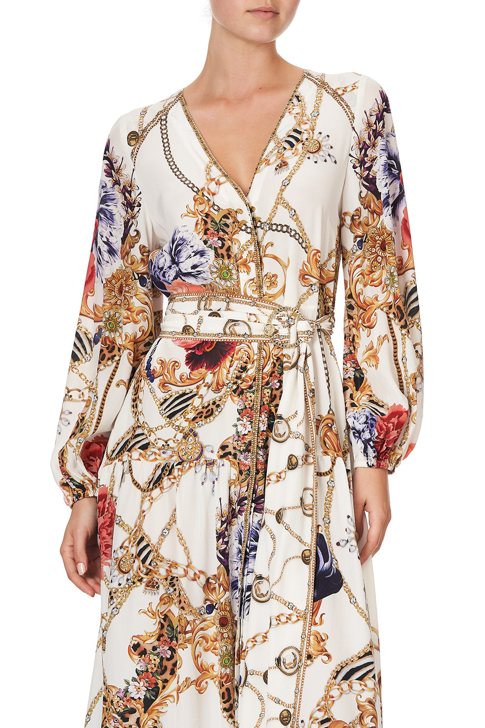 BELTED BLOUSON DRESS REIGN SUPREME