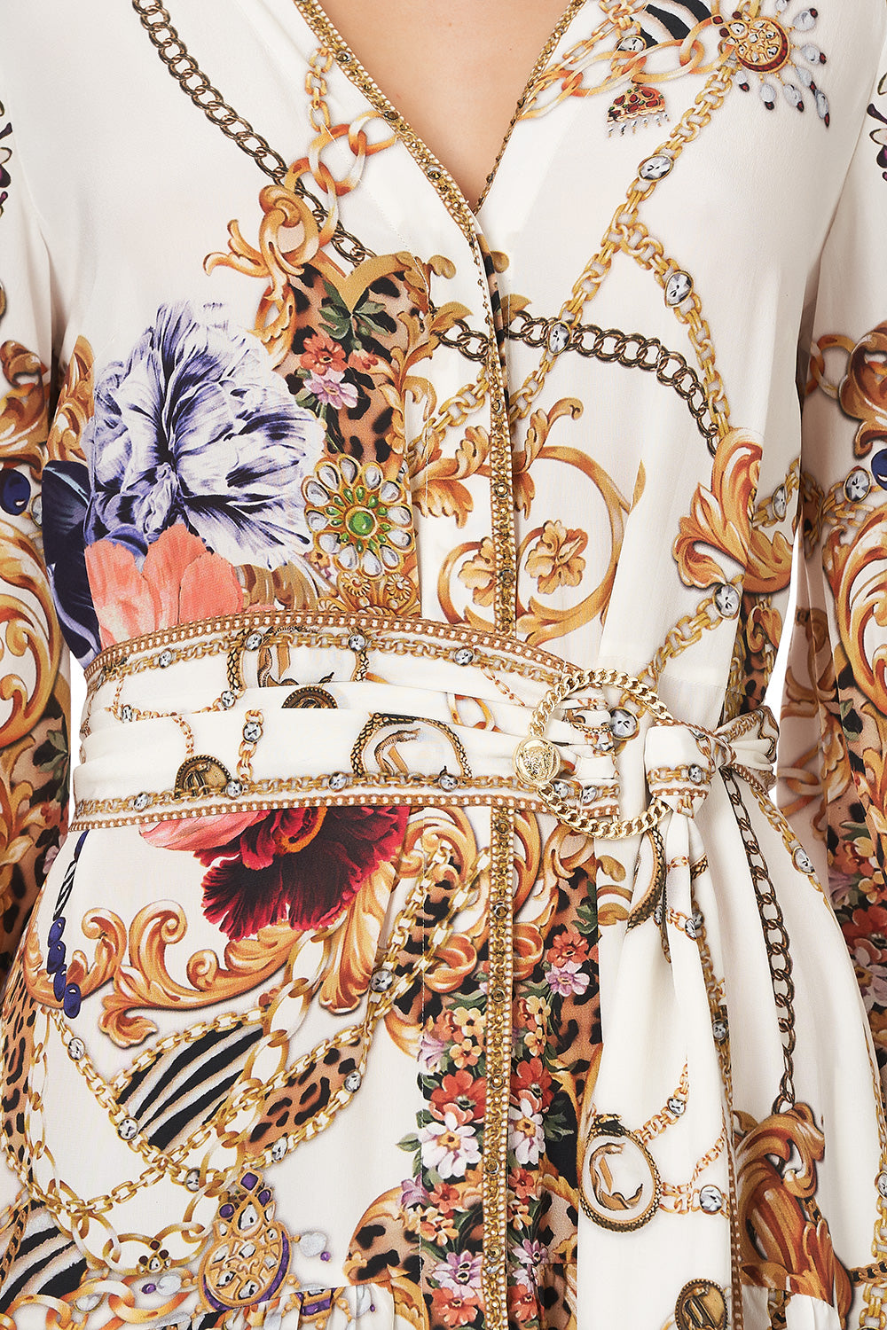 BELTED BLOUSON DRESS REIGN SUPREME