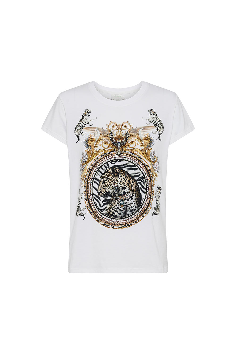SLIM FIT ROUND NECK T-SHIRT GATES OF GLORY