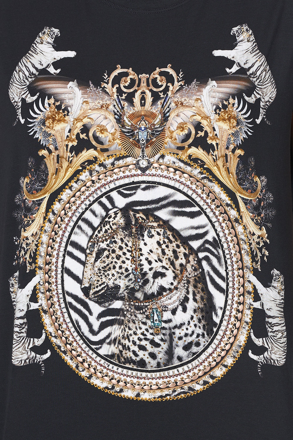 SLIM FIT ROUND NECK T-SHIRT GATES OF GLORY