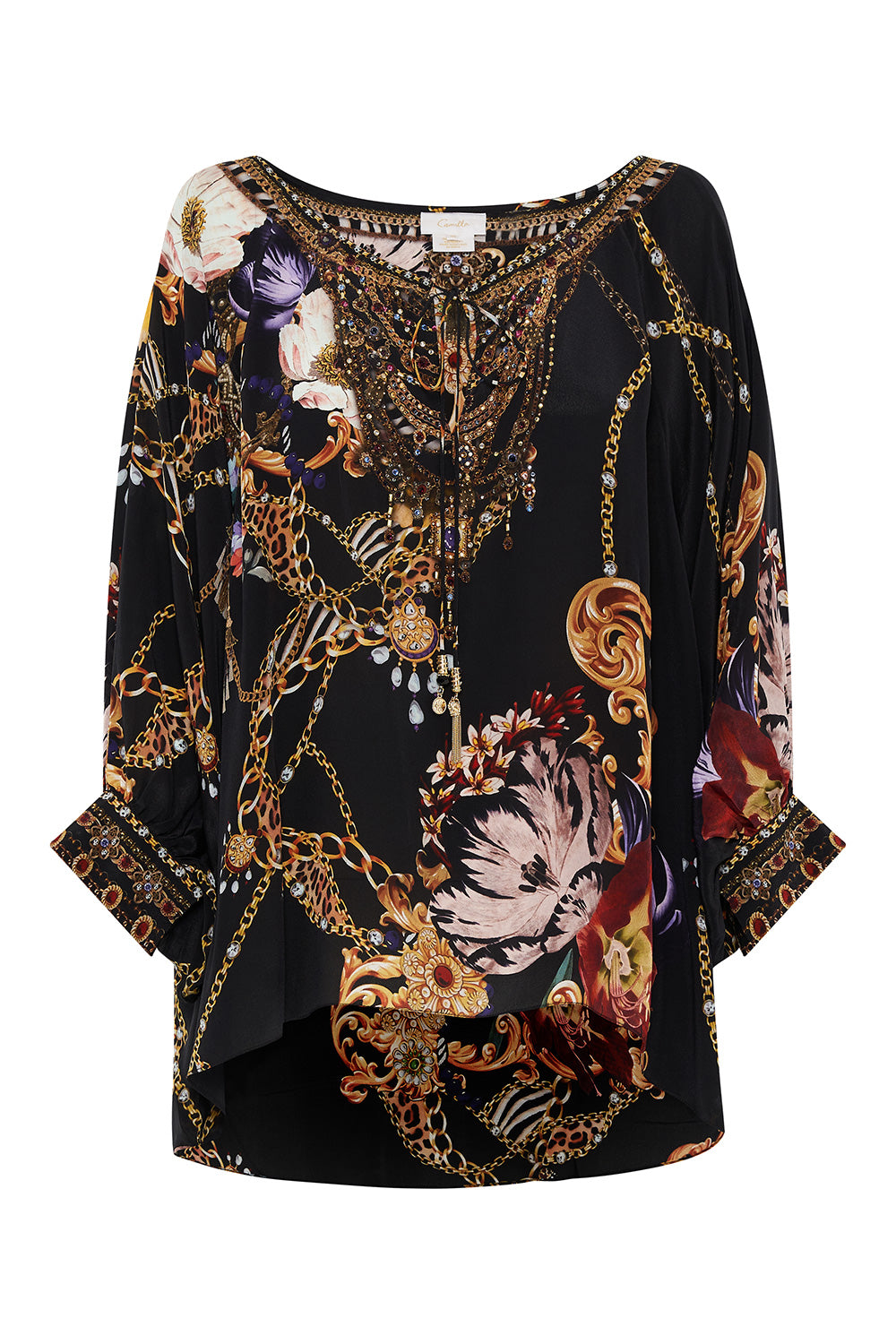 RAGLAN SLEEVE BLOUSE WITH CUFF A NIGHT IN THE 90S