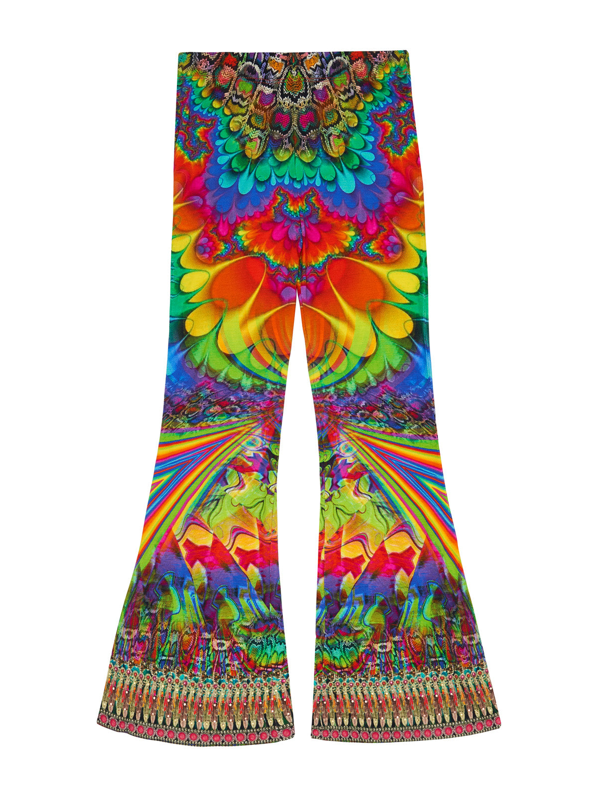 KIDS FLARED HEM LEGGINGS 4-10 HYPED UP HIPPIE