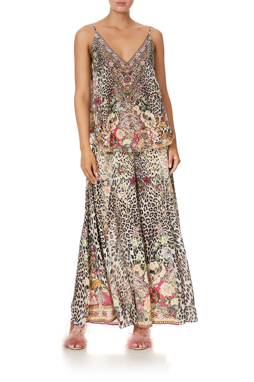 V NECK CAMI ANARCHY AT ANNABELS