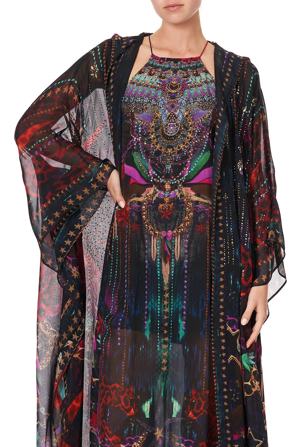 OVERSIZED ROBE ROCKET WOMAN