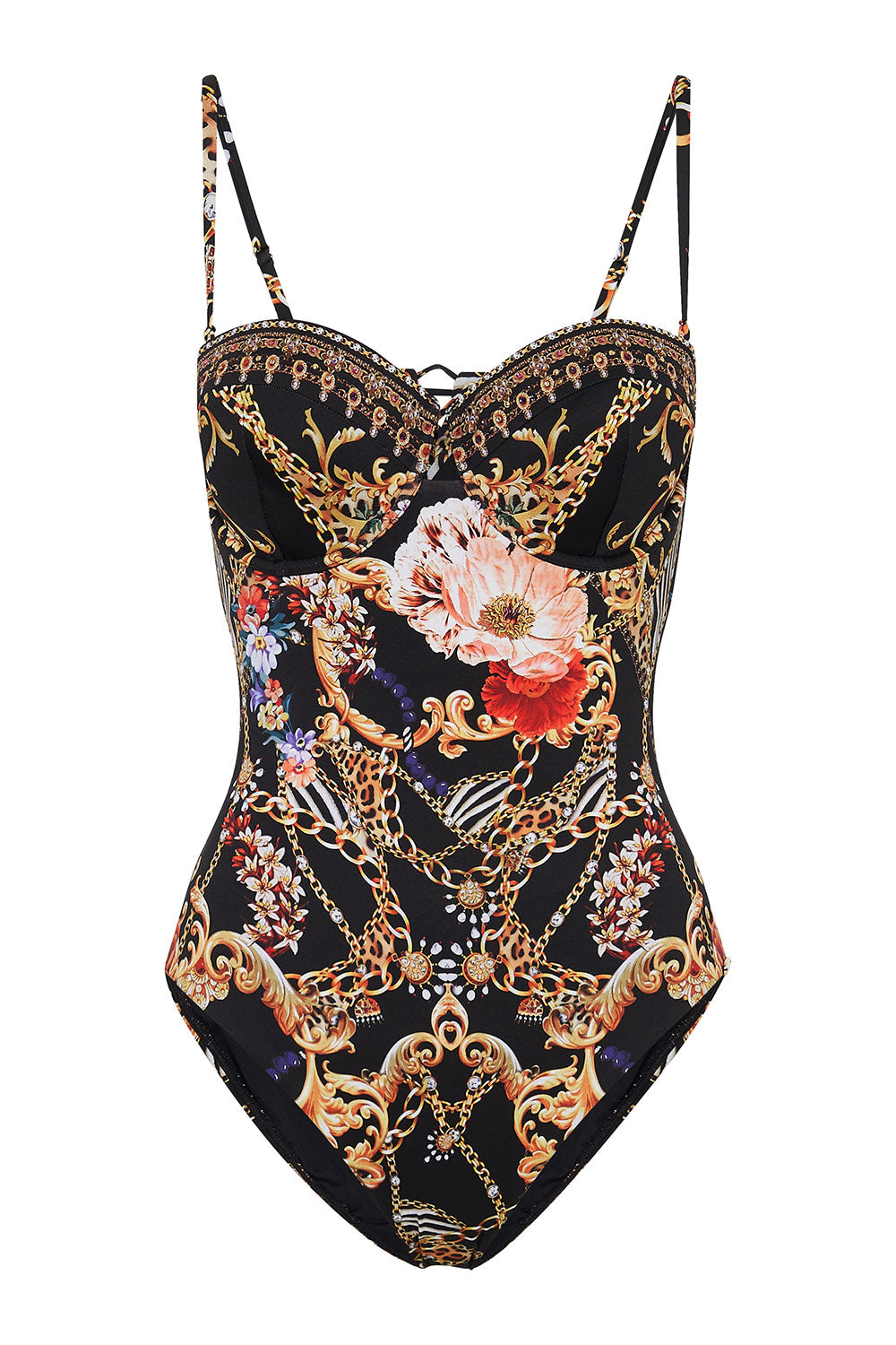 UNDERWIRE ONE PIECE WITH EYELET BACK A NIGHT IN THE 90S