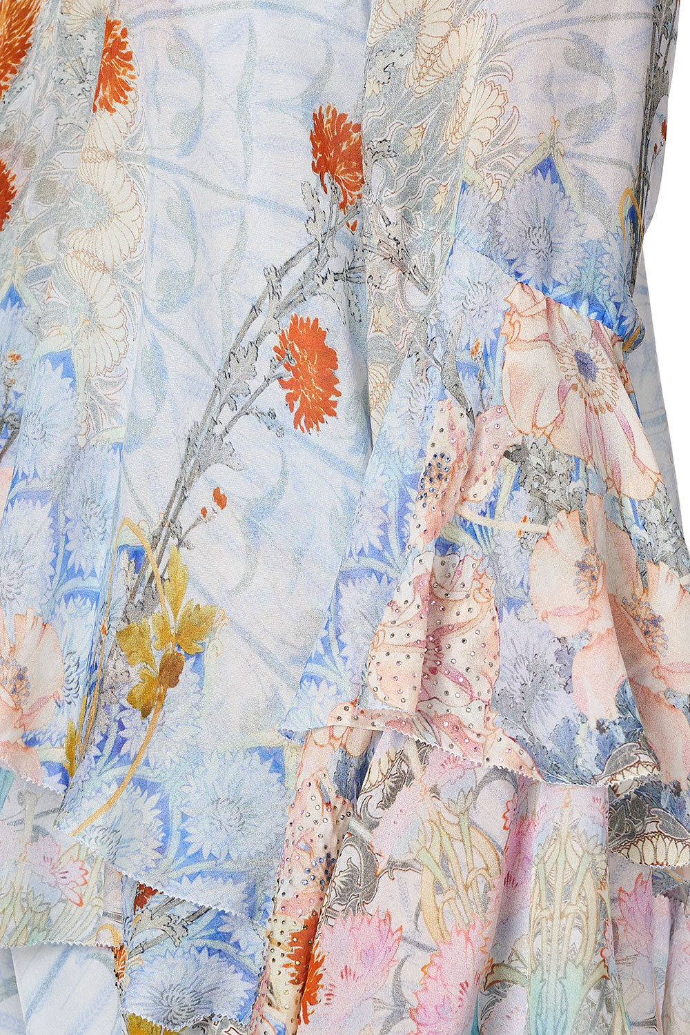 FLARED LAYERED BLOUSE MORRIS MUSE