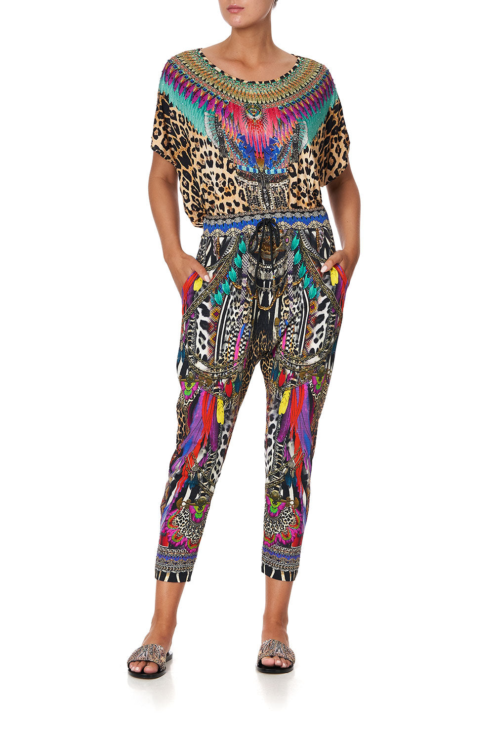 RIB WAIST RELAXED PANT GUARDIANS OF THE SUN