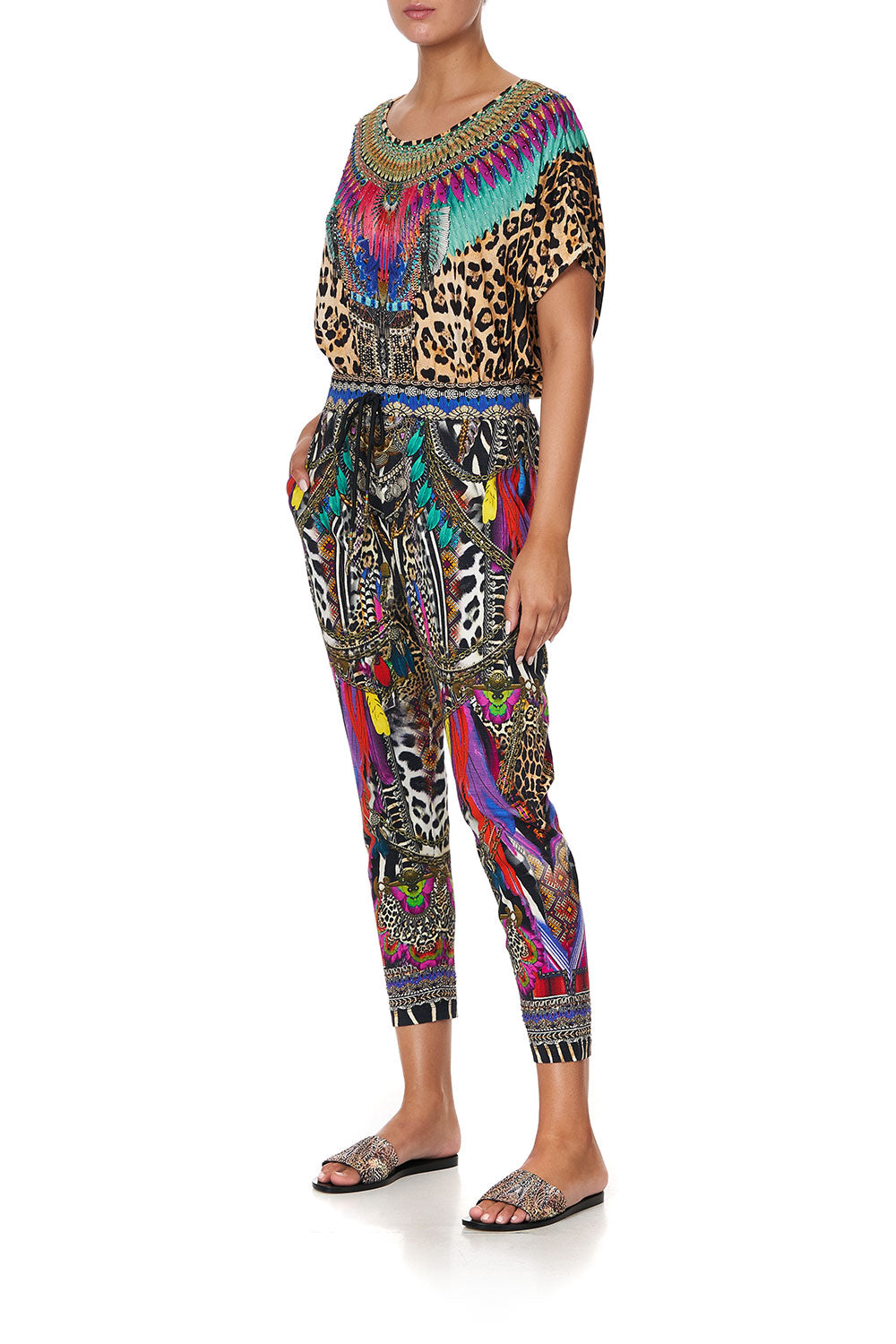 RIB WAIST RELAXED PANT GUARDIANS OF THE SUN