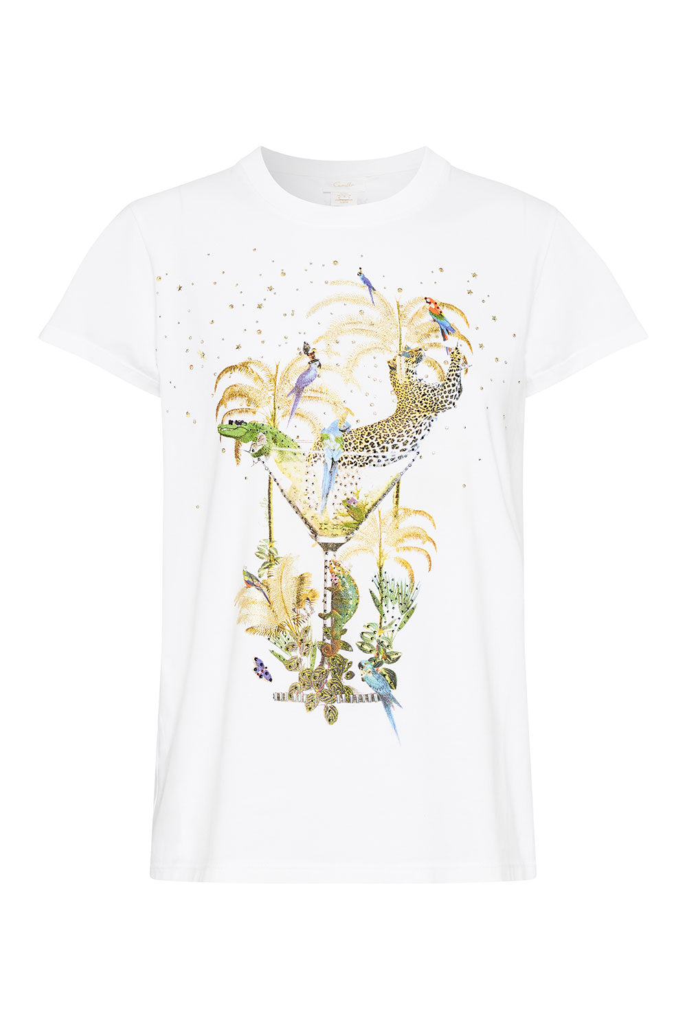 SLIM FIT ROUND NECK T-SHIRT IF THESE WALLS COULD TALK