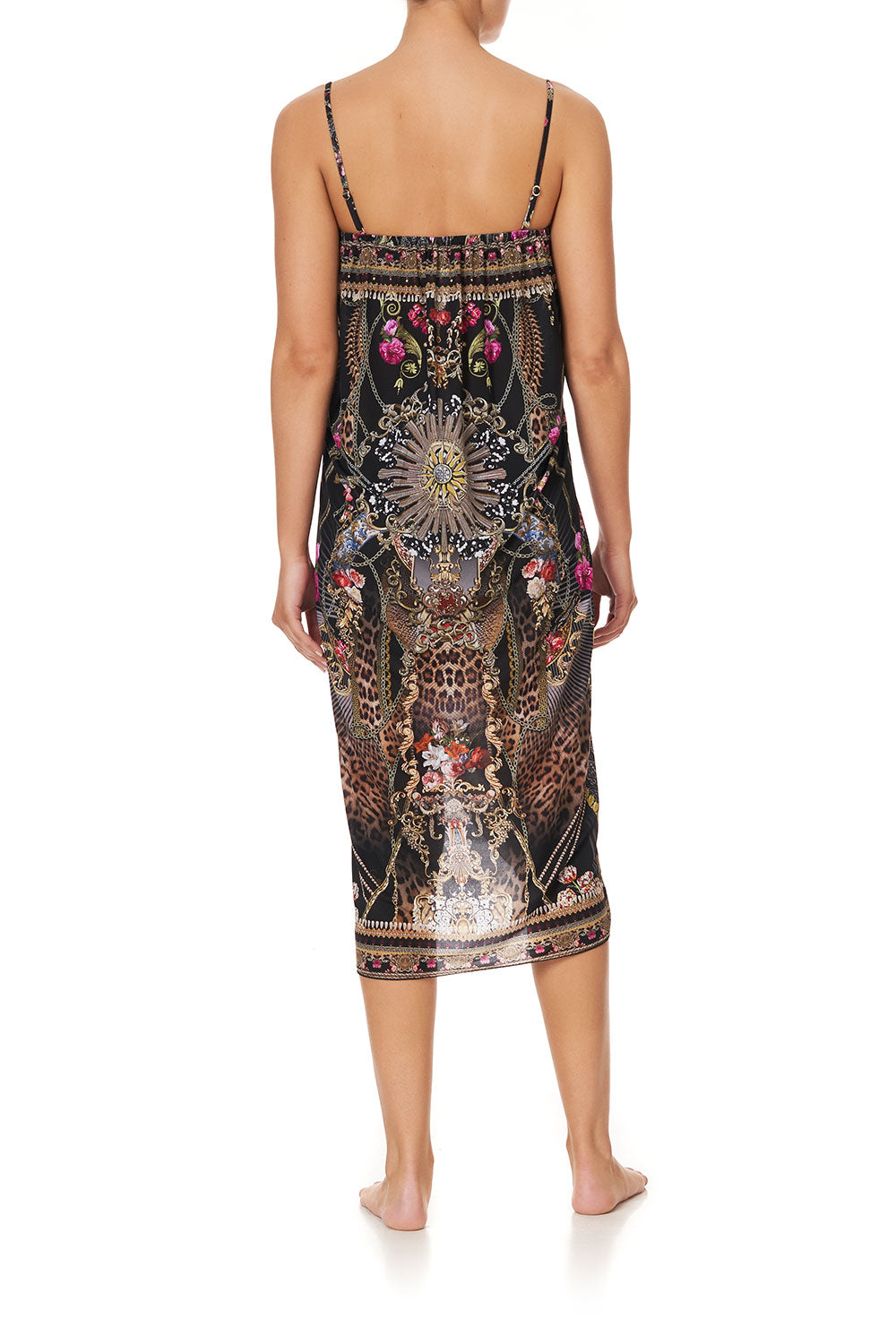 RING TRIM LONG SARONG GOTHIC GODDESS