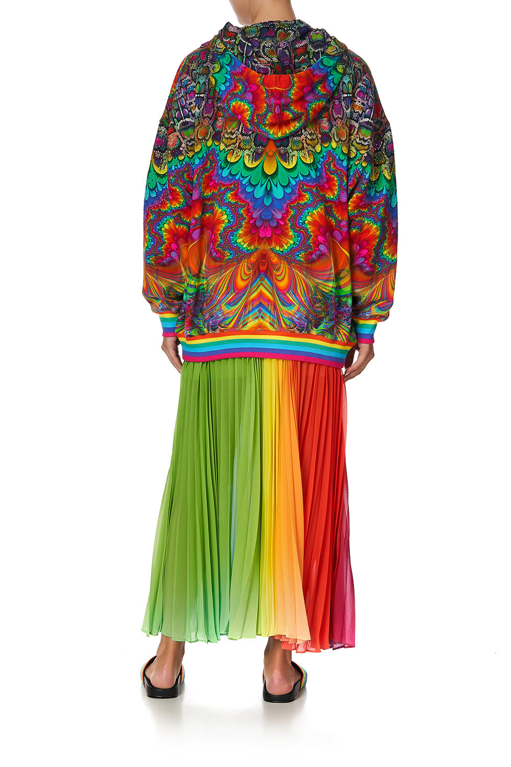 OVERSIZE BOYFRIEND HOODIE COMING DOWN FROM COSMOS