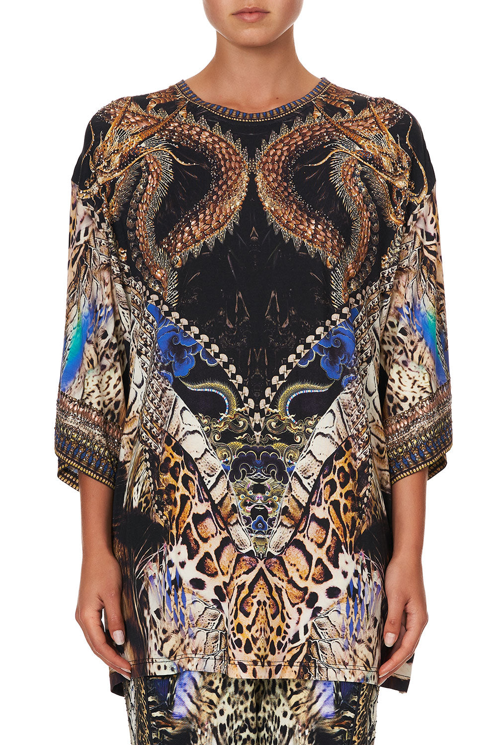 SUPER OVERSIZED TEE DRAGON LADY