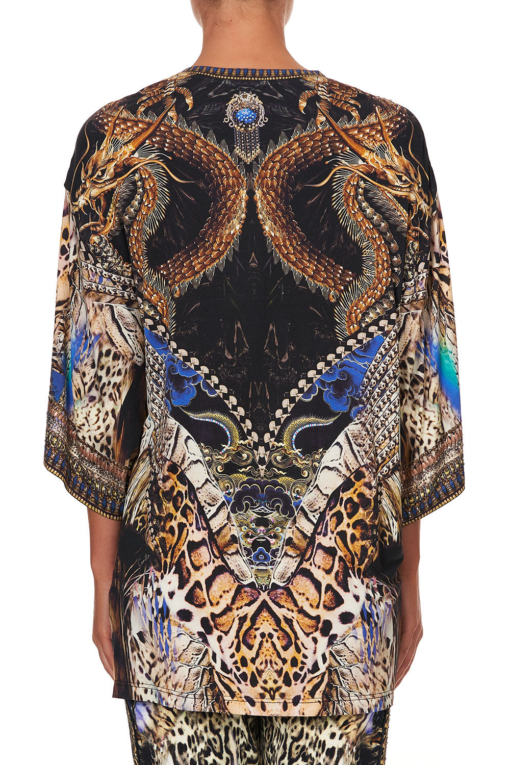 SUPER OVERSIZED TEE DRAGON LADY