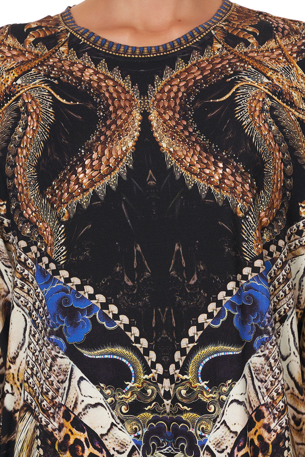 SUPER OVERSIZED TEE DRAGON LADY