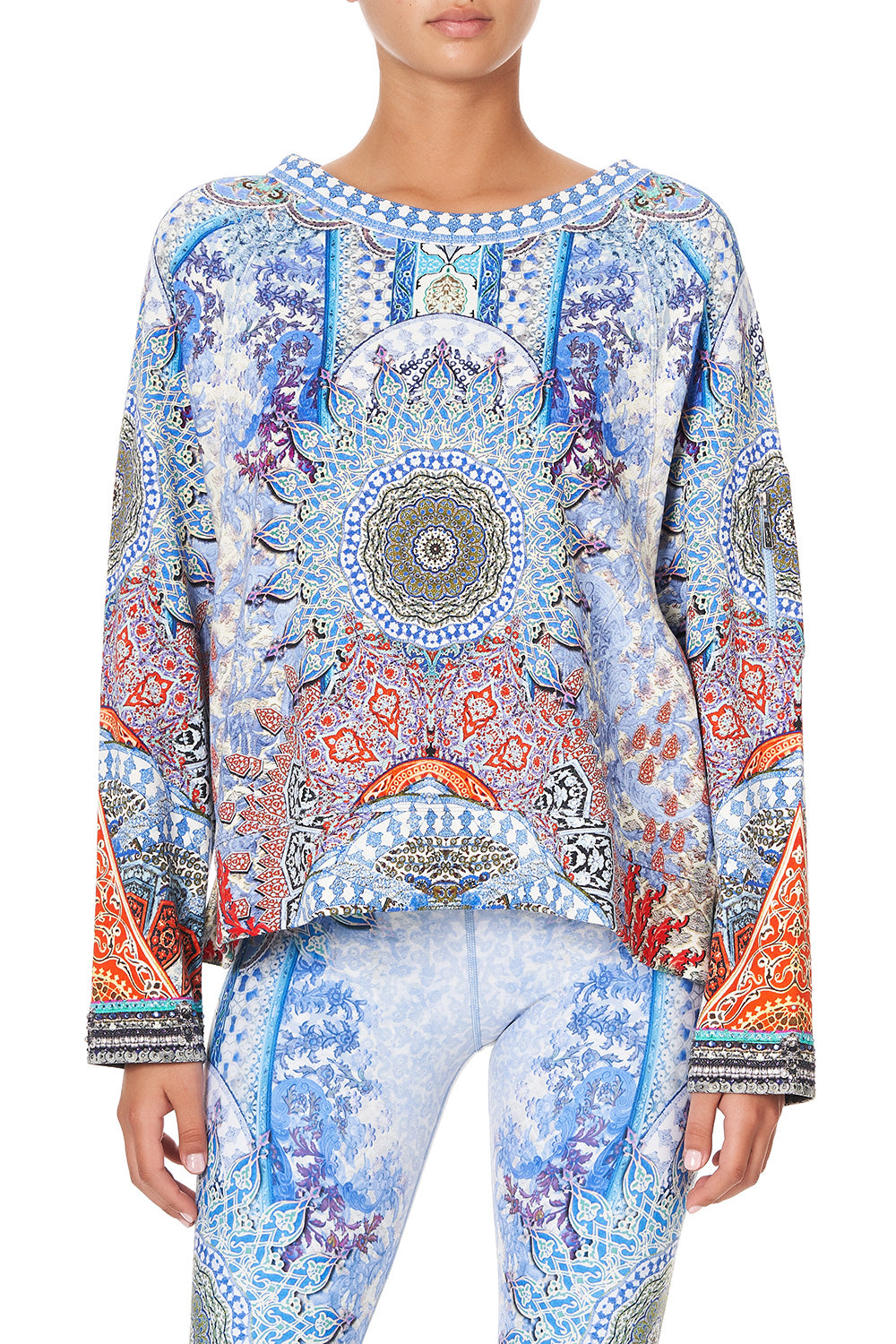 WIDE RAGLAN SLEEVE SWEATER CONCUBINE REALM