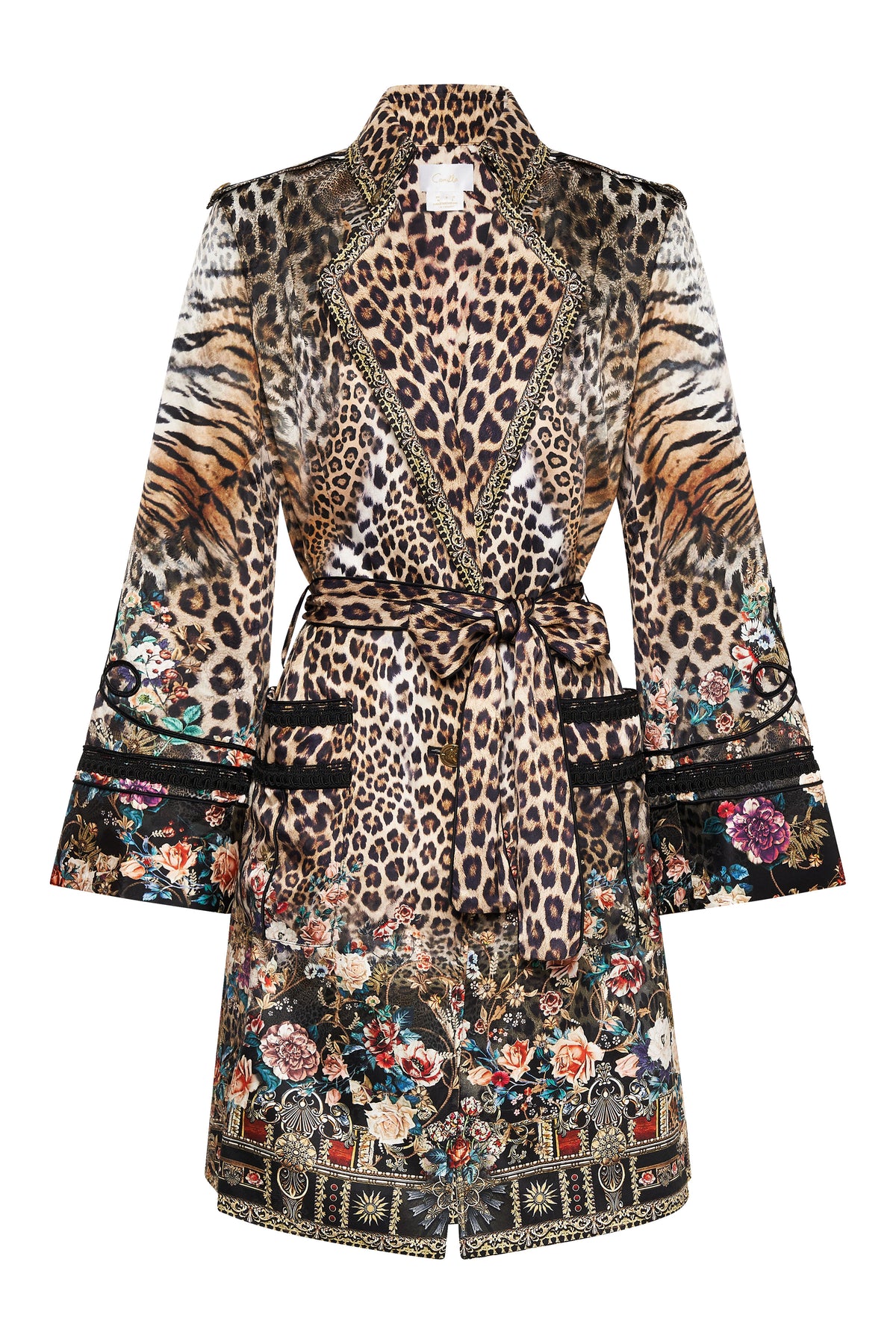 MID LENGTH MILITARY COAT CALL OF THE CATHEDRAL