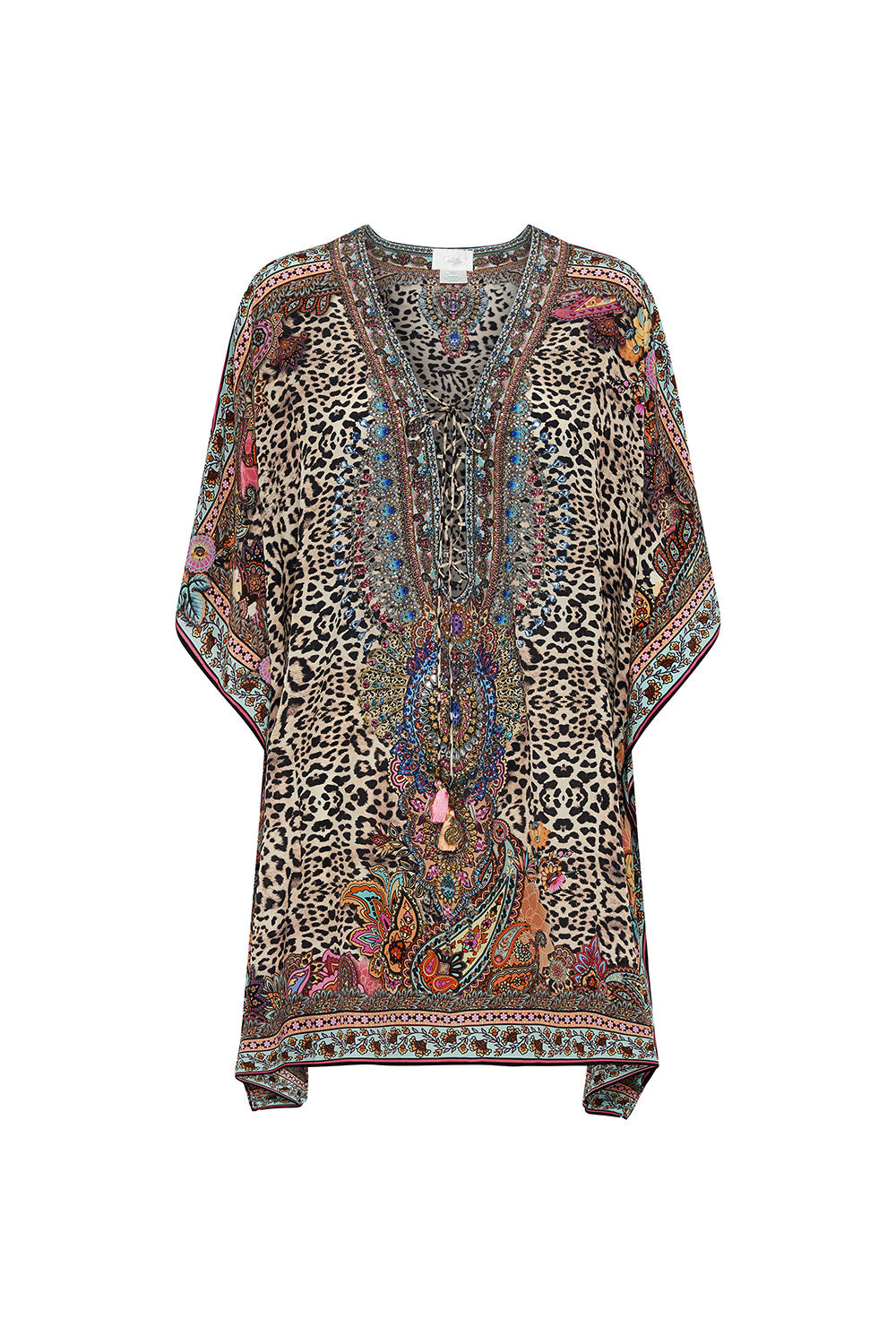 SHORT LACE UP KAFTAN WILD CHILD