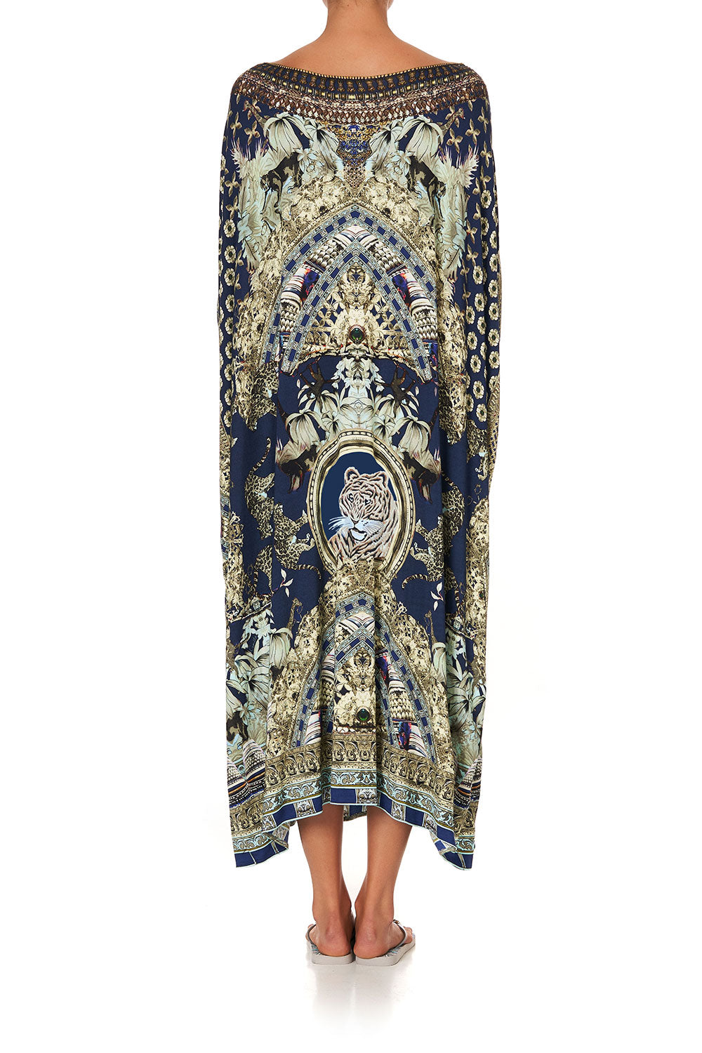 ROUND NECK KAFTAN A LITTLE PAST TWILIGHT