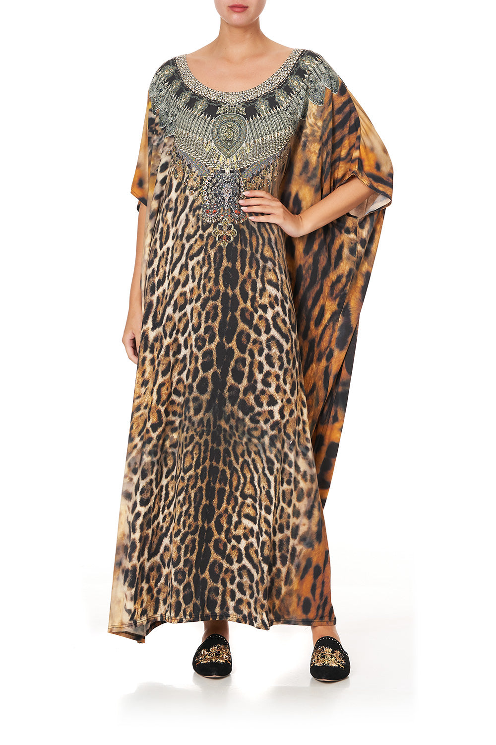 ROUND NECK LOUNGE KAFTAN RULER OF THE UNDERWORLD