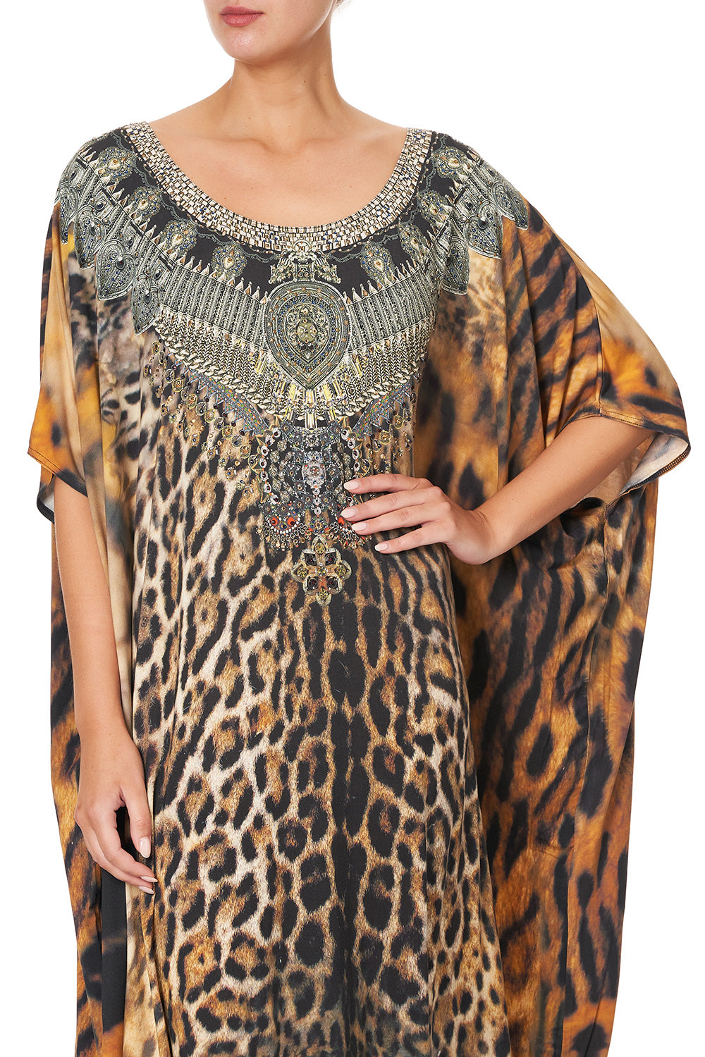 ROUND NECK LOUNGE KAFTAN RULER OF THE UNDERWORLD