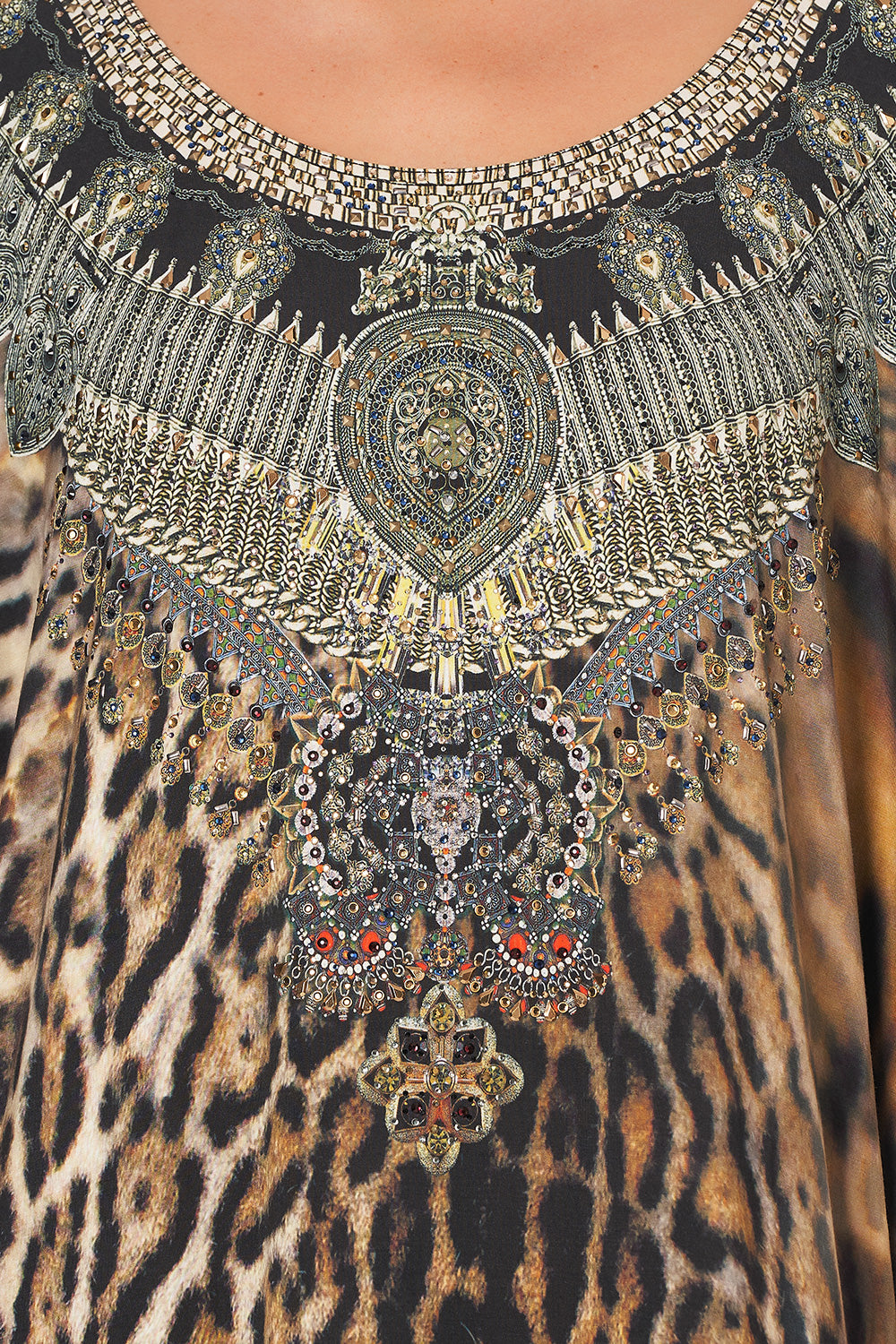 ROUND NECK LOUNGE KAFTAN RULER OF THE UNDERWORLD